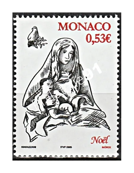 Timbre n° 2505 -  timbre Monaco