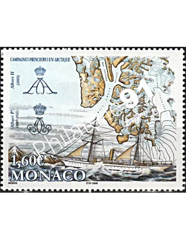 MONACO n° 2537 ** - Campagnes arctiques du Prince Albert 1er, Timbres Monaco