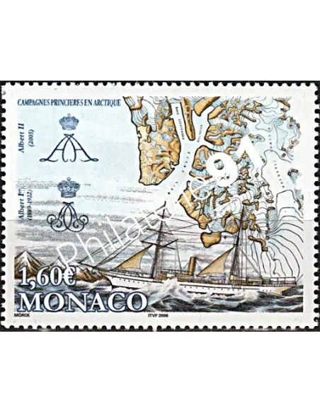 MONACO n° 2537 ** - Campagnes arctiques du Prince Albert 1er, Timbres Monaco