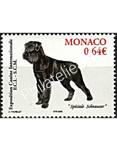 MONACO - n° 2538 ** - Exposition canine internationale - Schnauzer, Timbres Monaco