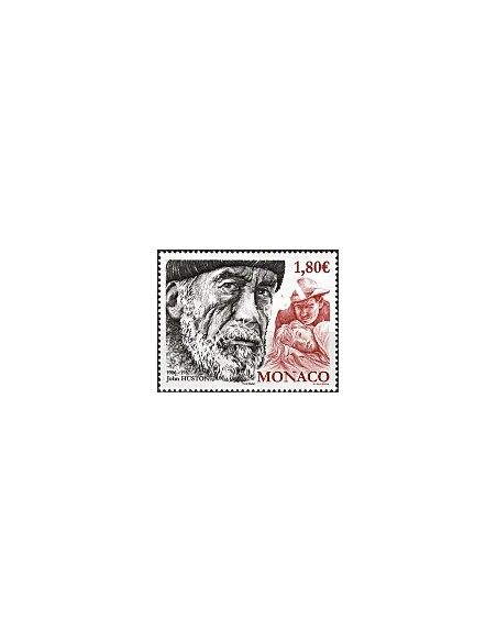 MONACO n° 2546, Cinéma, John Huston, Timbres Monaco