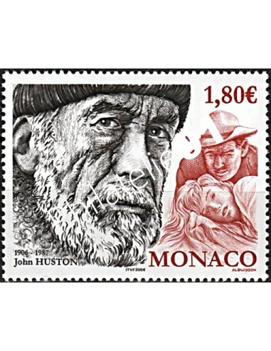MONACO n° 2546, Cinéma, John Huston, Timbres Monaco