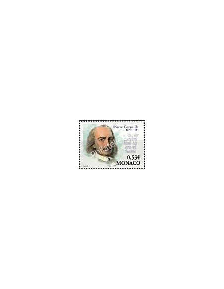 MONACO n°2549, Personnalité, théâtre, Pierre Corneille, Timbres Monaco