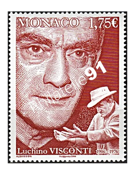 MONACO n° 2553, Personnalité, cinéma, Luchino Visconti, Timbres Monaco