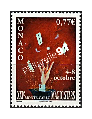 MONACO n° 2555, Monte-Carlo Magic Stars, Timbres Monaco