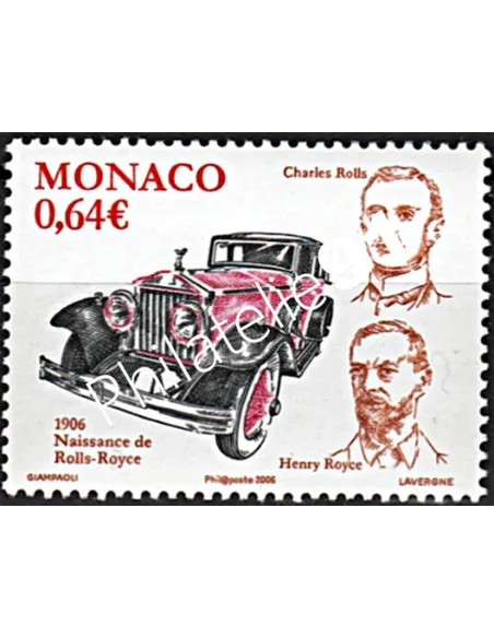 MONACO - n° 2556 ** - Automobile. Rolls-Royce, Timbres Monaco