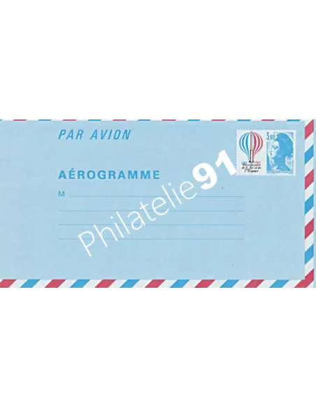 Aérogramme n° 1010-AER - Collection timbres France