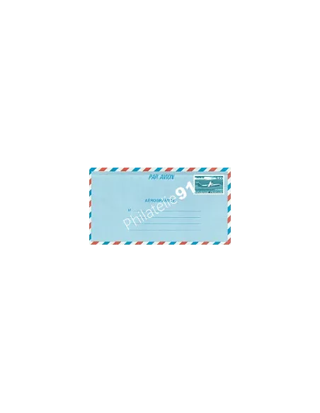 Aérogramme n° 1018-AER - Collection timbres France