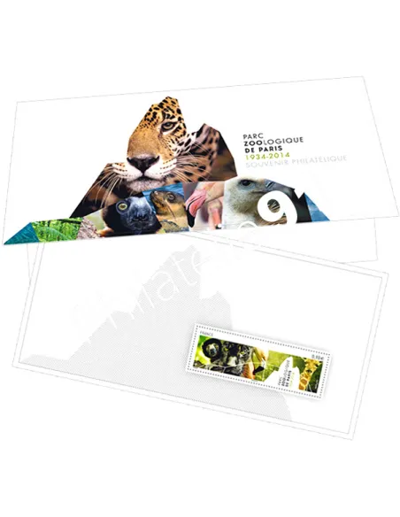 Bloc Souvenir n°96 Parc Zoologique de Paris, collection timbres France