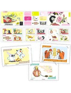 Carnet n° 1033 - L'odorat, collection timbres France