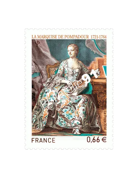 n° 4887, Marquise de Pompadour - collection timbres France