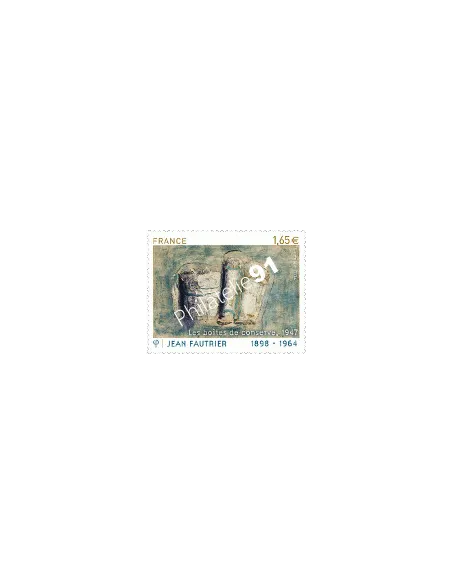 Timbre n° 4888, Jean Fautrier, collection timbres France