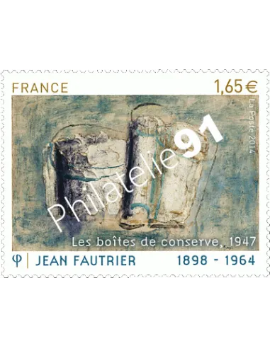 Timbre n° 4888, Jean Fautrier, collection timbres France