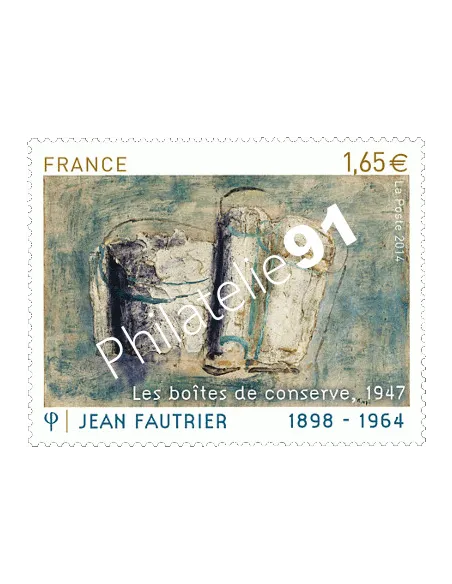 Timbre n° 4888, Jean Fautrier, collection timbres France