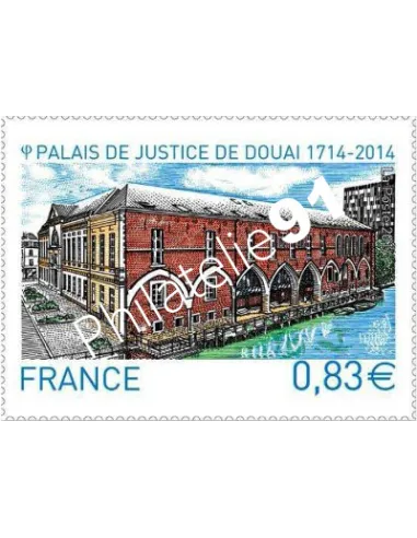 Timbre n° 4902, Palais de Justice de Douai, collection timbres France