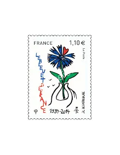 Timbre n°4907, Bleuet de France, Collection timbres France