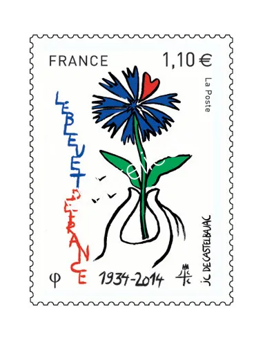 Timbre n°4907, Bleuet de France, Collection timbres France