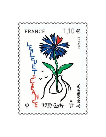Timbre n°4907, Bleuet de France, Collection timbres France