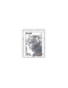n° 4565a Marianne de Beaujard - Ecopli gris, collection timbres France