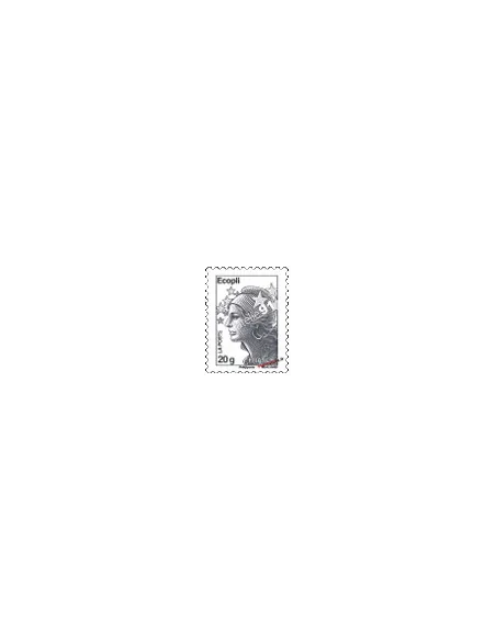 n° 4565a Marianne de Beaujard - Ecopli gris, collection timbres France