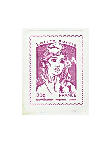 Adh - Timbre Marianne lettre suivie collection timbres de France