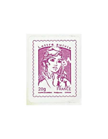 Adh - Timbre Marianne lettre suivie collection timbres de France