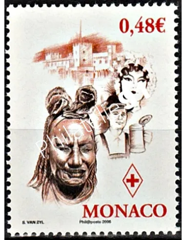 MONACO - n° 2557 ** - Croix rouge