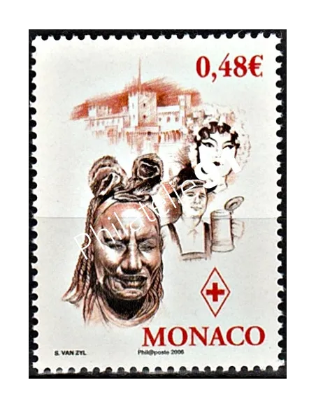 MONACO - n° 2557 ** - Croix rouge