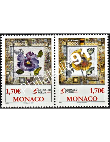 MONACO - n° 2575 à 2576 ** - Timbre Monaco