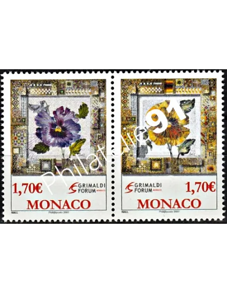 MONACO - n° 2575 à 2576 ** - Timbre Monaco