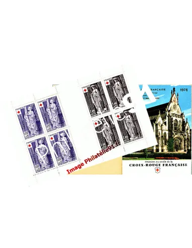 Carnet  2025 - année 1976 - croix-rouge
