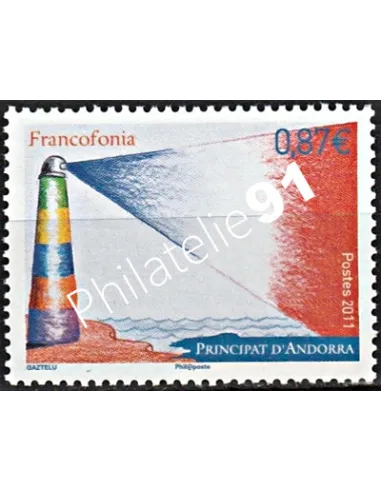 Timbre d'Andorre Français n° 705 - collection timbres Europe