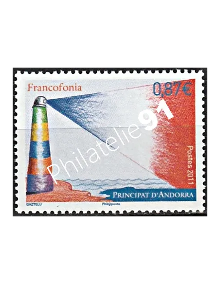 Timbre d'Andorre Français n° 705 - collection timbres Europe