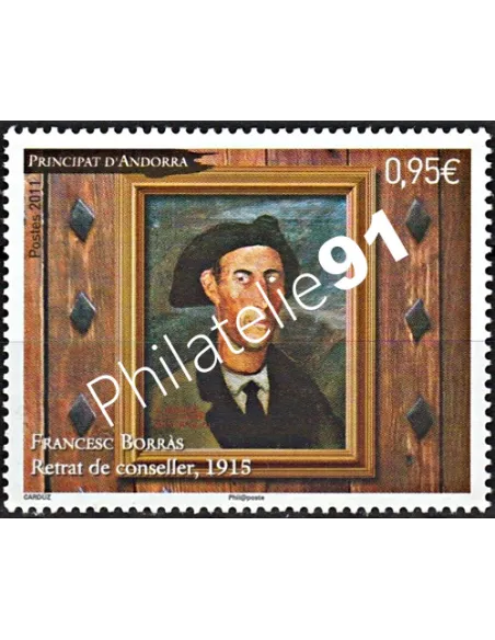 Timbre d'Andorre Français n° 708 - collection timbres Europe