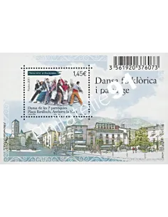 Timbre d'Andorre Français - Bloc n° 4 - collection timbres Europe