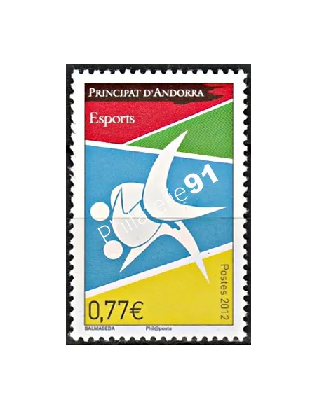 Timbre d'Andorre Français n° 726 - collection timbres Europe