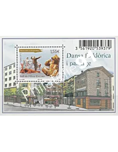 Timbre d'Andorre Français - Feuille n° 735 - collection timbres Europe