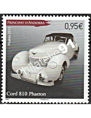 Timbre d'Andorre Français n° 737 - collection timbres Europe