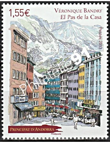 Timbre d'Andorre Français n° 746 - collection timbres Europe