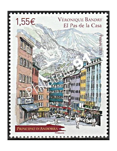 Timbre d'Andorre Français n° 746 - collection timbres Europe