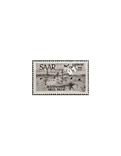 Timbres de Sarre PA n° 12 - Timbres des colonies françaises