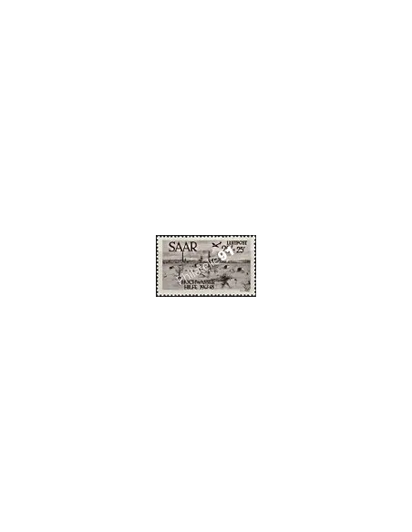 Timbres de Sarre PA n° 12 - Timbres des colonies françaises
