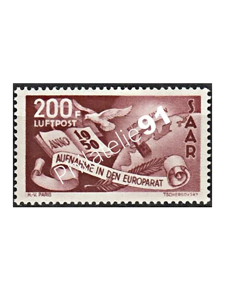 Timbres de Sarre PA n° 13 - Timbres des colonies françaises