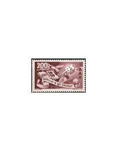 Timbres de Sarre PA n° 13 - Timbres des colonies françaises