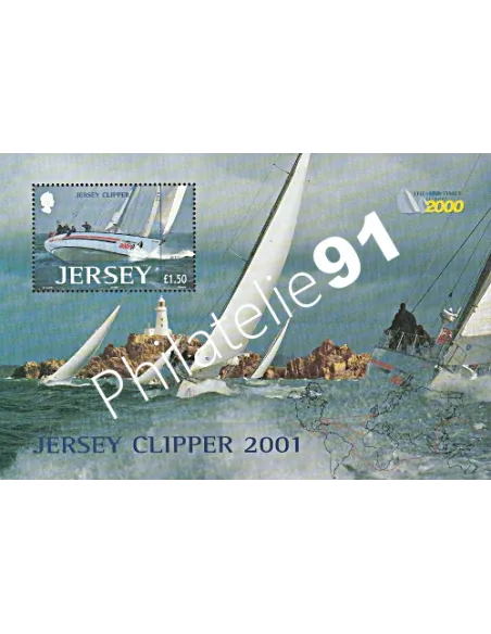 JERSEY - BF n°  39 ** - Course "Jersey Clipper 2001" - Voilier