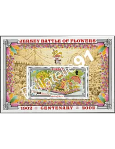 JERSEY - BF n°  42 **  - Centenaire de la Bataille de Fleurs de Jersey