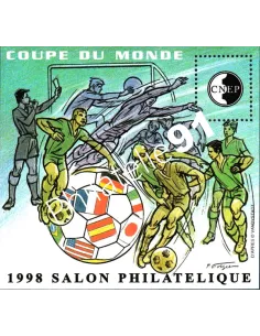 Bloc C.N.E.P. n° 26 - Salon philatélique de Lyon 1998 - COUPE DU MONDE