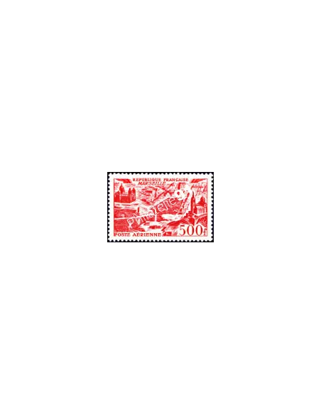 Timbre n° 27 - Poste Aérienne - Marseille