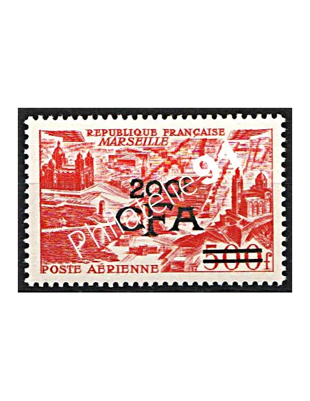 REUNION, PA n° 50, CFA, Marseille, timbres des colonies françaises