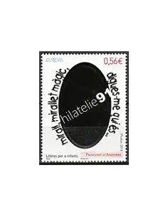 ANDORRE FRANÇAIS n°694, Europa 2010. Les livres pour enfants, timbre andorre